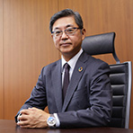 Chairman of Japan Printing Machinery Association. Iwao Miyakoshi.
